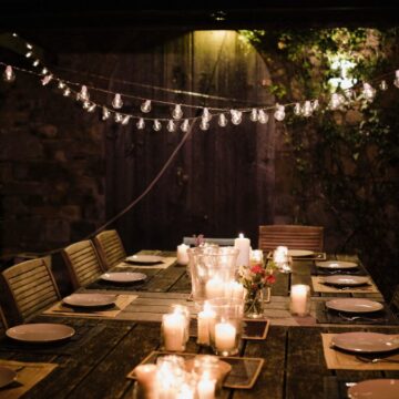 Intimate Dinner by the Savoy Party Pool