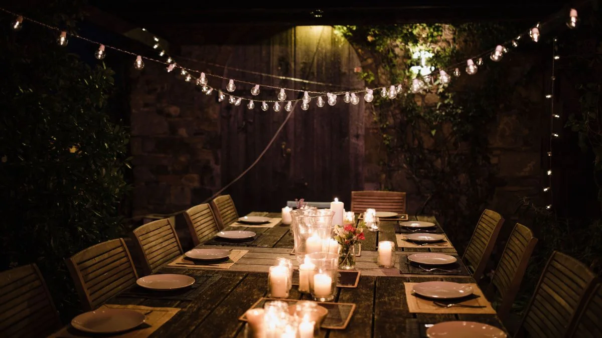 Intimate Dinner by the Savoy Party Pool