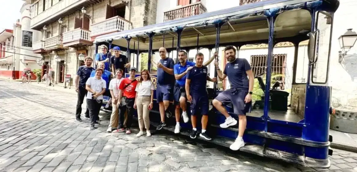 FIBA coaches from Team Italy visit Intramuros