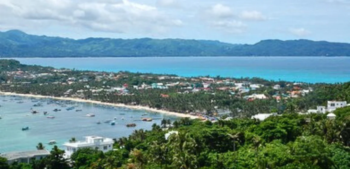 Northwest Panay Peninsula Park as seen from Boracay