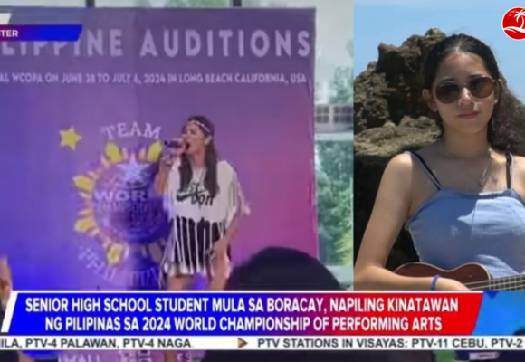 Boracay teen singer to represent the Philippines at World Championships of Performing Arts